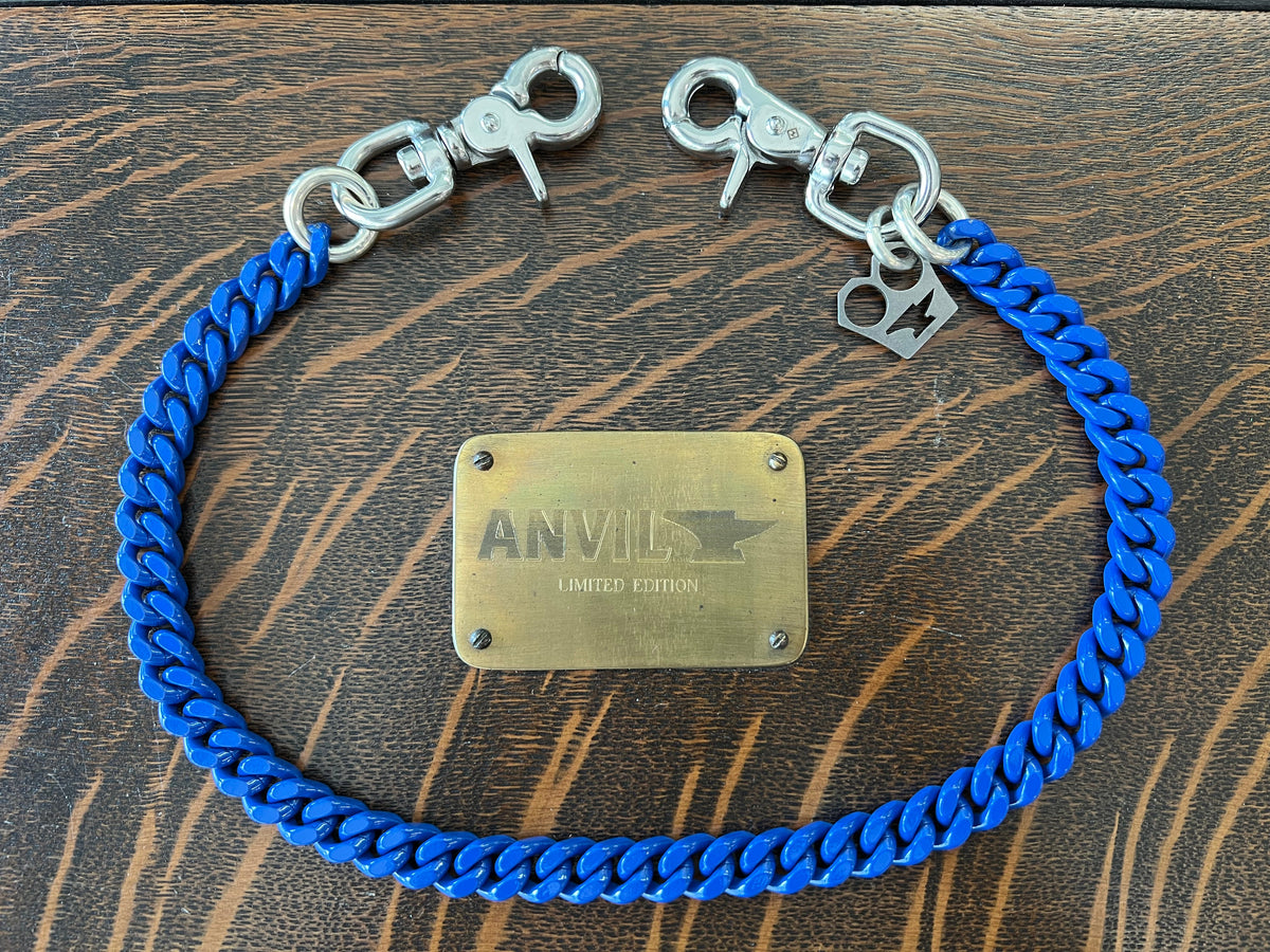 Anvil Customs 22 inch Leather Strap Wallet Chain
