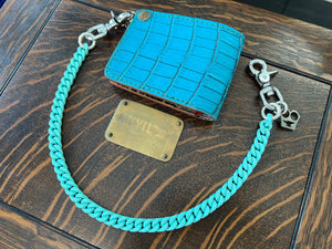 Anvil Customs 22” Coated Titanium Wallet Chain - RTANVIL Original White