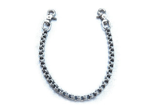 3-In-3 Chainmail Stainless Steel Wallet Chain