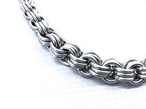 22 Inch 3 In 3 Chain Mail Wallet Chain - Anvil Customs