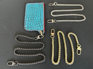 22 Inch Anvil Wallet Slim Chain - Twisted Rope Link