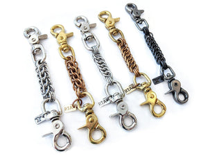 7 Inch Short Chain Mail Wallet Chain - Anvil Customs