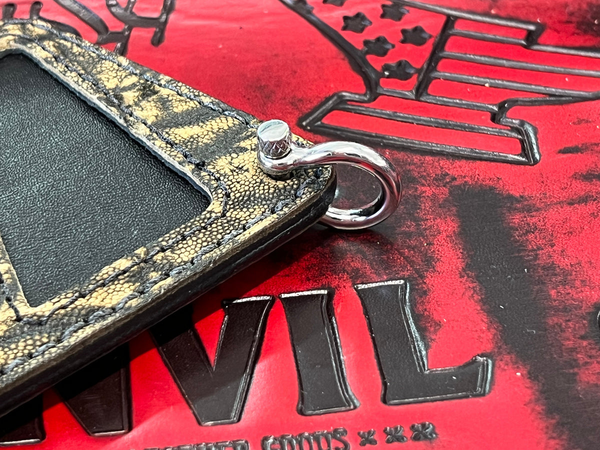 Anvil Signature Belt Charm Loop Wallet Chain Attachment - Bronze White Brass