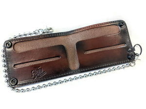 Bifold Leather Chain Wallet - Gen 1