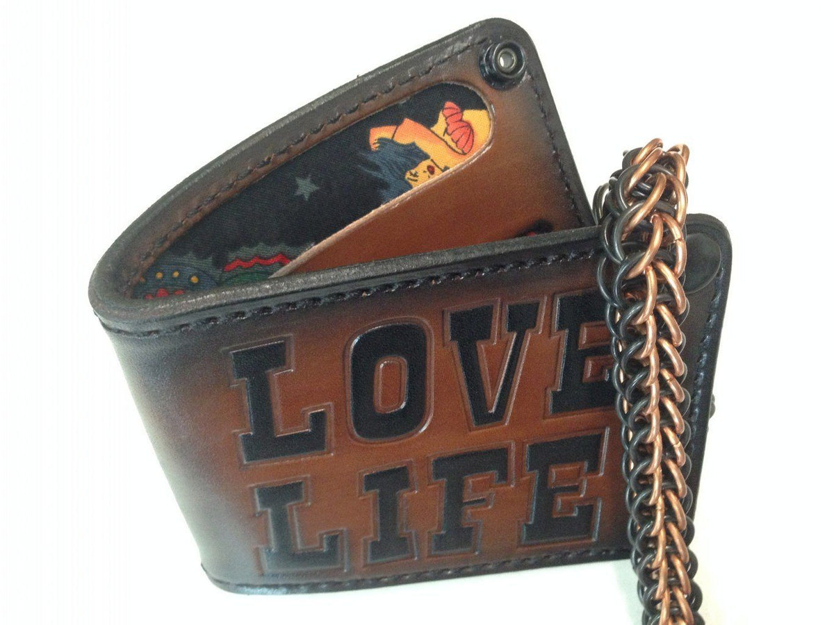 Build Your Own Anvil Leather Chain Wallet - Anvil Customs