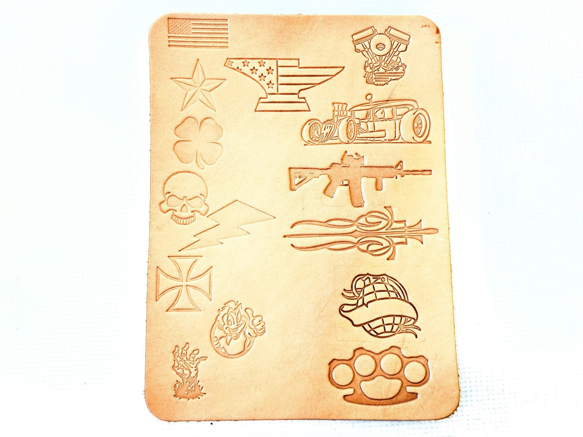 Build Your Own Leather Belt - Personalized Text - Anvil Customs