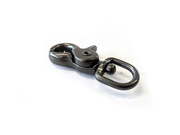 Chainmaille Wallet Chain Clasp - Black Brass - Anvil Customs