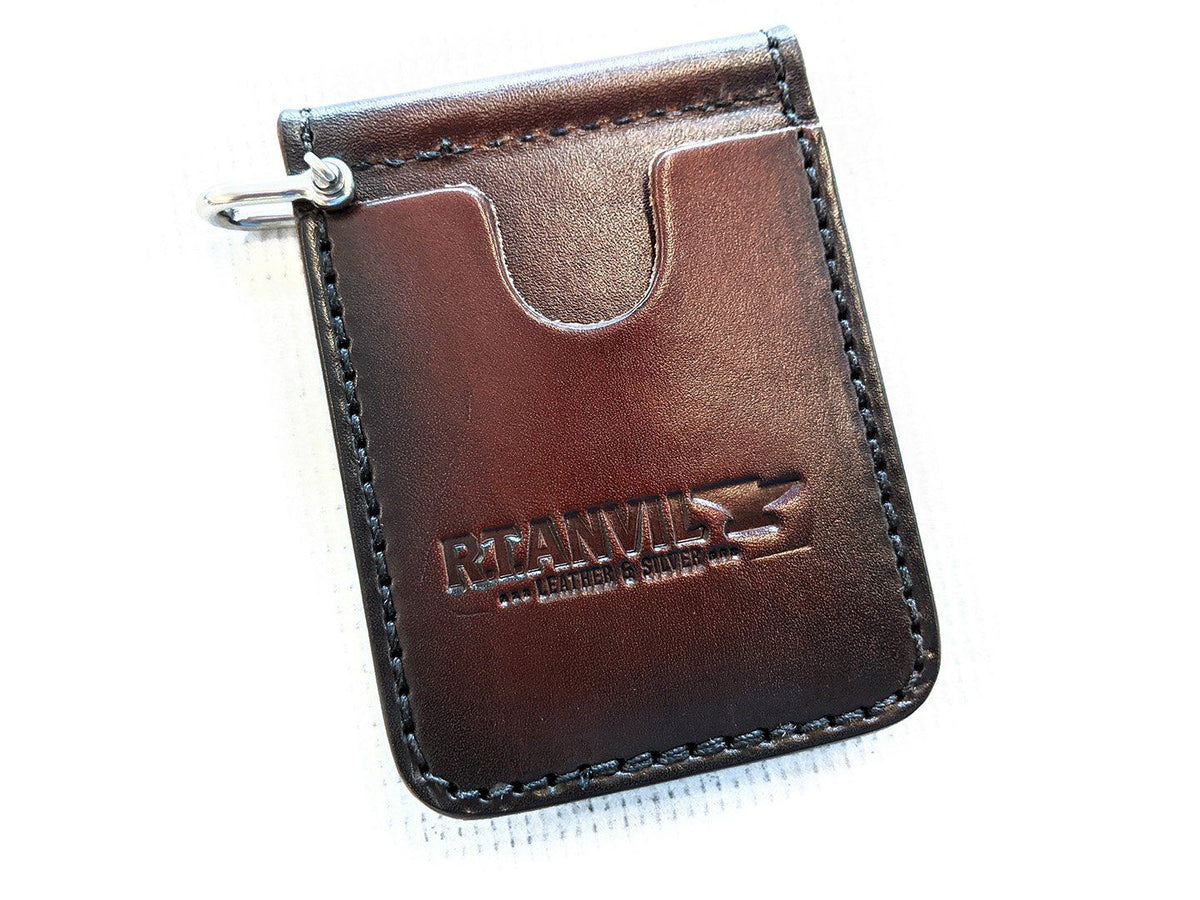 Leather Money Clip Wallet - Anvil Customs