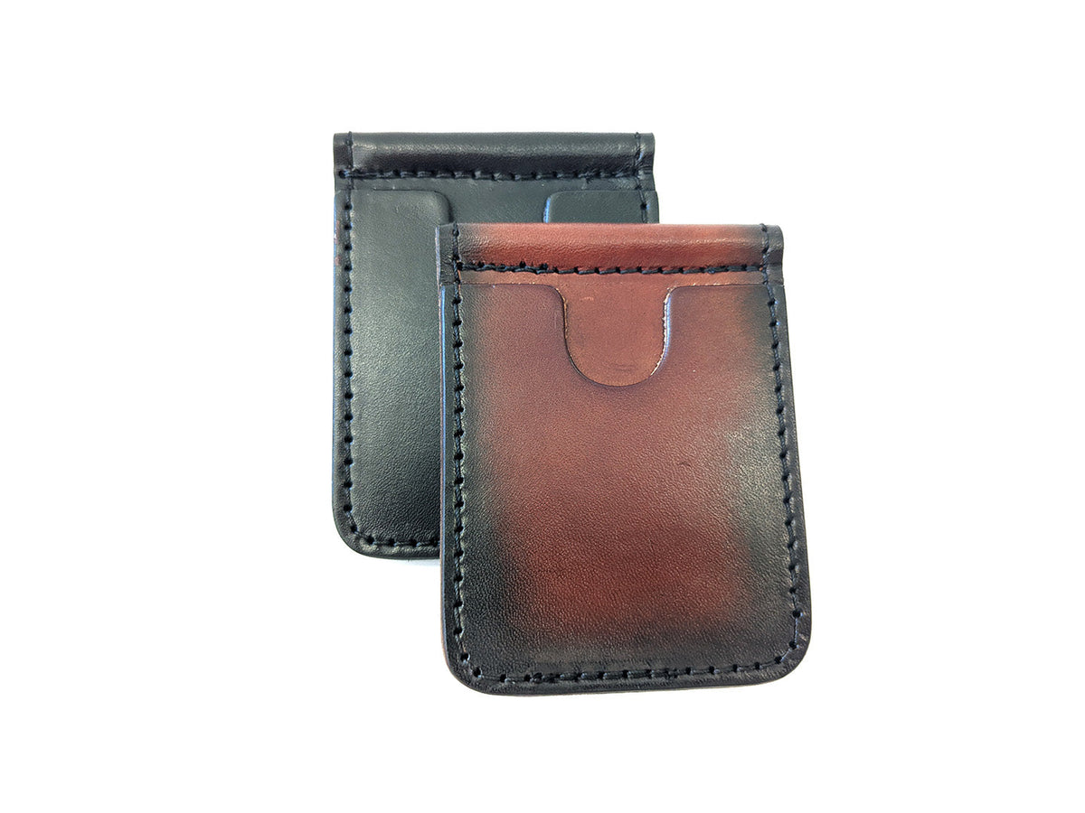 Leather Money Clip Wallet - Anvil Customs