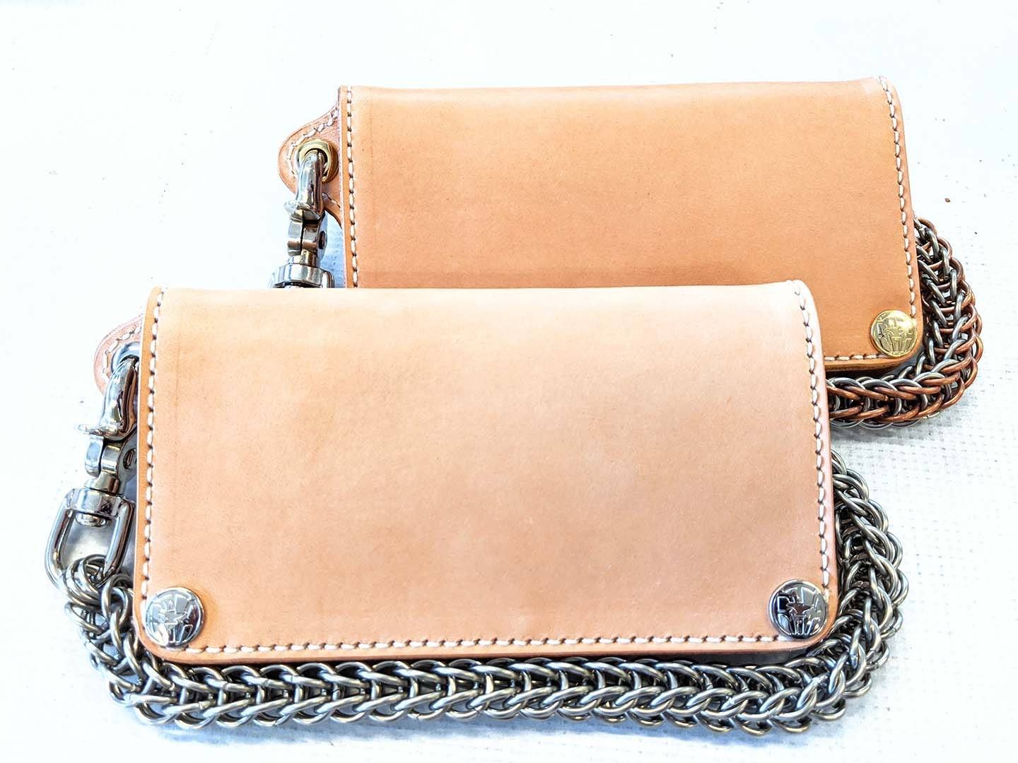 Horsehide Leather Chain Wallet HH81