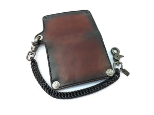 Mini Long Leather Chain Wallet