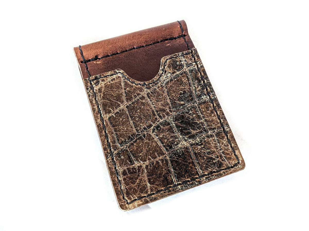 Sold at Auction: Louis Quatorze Men's Leather Money Clip/Wallet