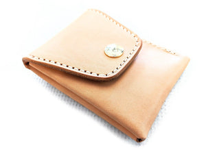 Sarasota Pocket Wallet - Natural Cowhide