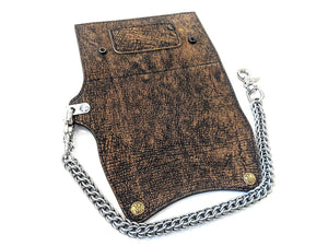 Trucker Trifold - Safari Brown Cape Buffalo